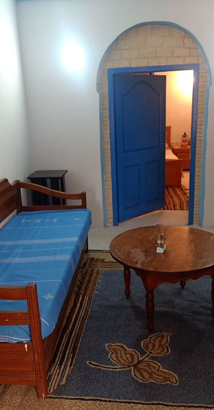 Wohnzimmer Ferienwohnung Tunis