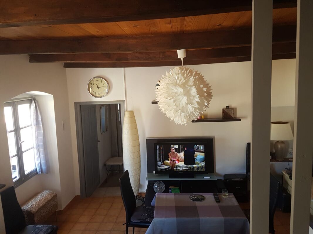 Wohnzimmer Ferienwohnung Santa-Reparata-di-Balagna