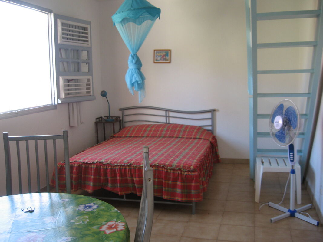 Schlafzimmer Ferienwohnung Sainte-Anne