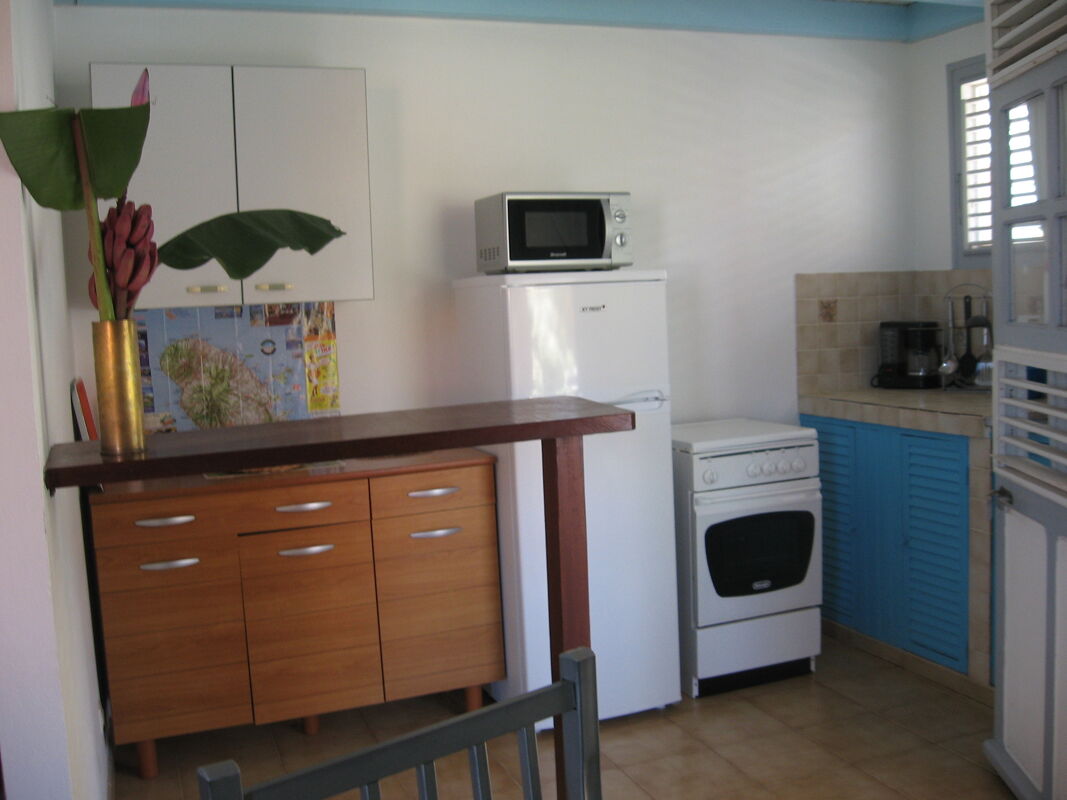 Kitchen Apartment Sainte-Anne
