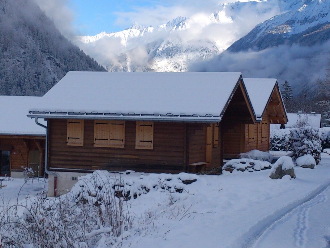 Front view Chalet Les Houches