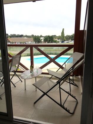 Appartement 600 m away from the beach for 4 ppl. with shared pool