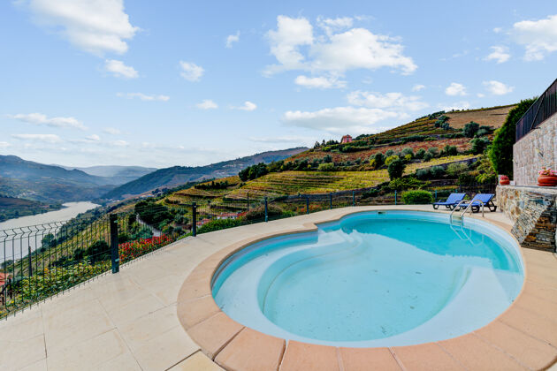 Villa per 6 pers. con piscina, terrazza e balcone a Mesão Frio