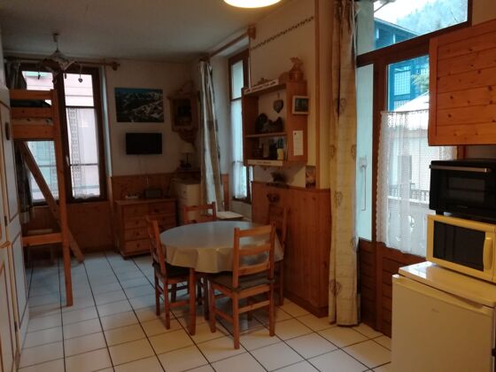 Superbe studio pour 4 pers. avec balcon à Saint-Gervais-les-Bains