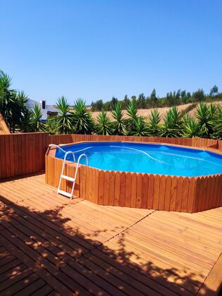 Geräumiges Haus für 8 Pers. mit Schwimmbad und Terrasse in Santa Luzia