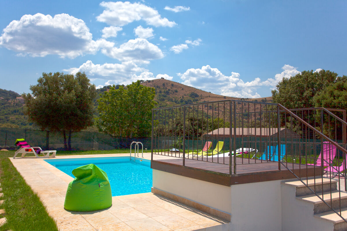 Swimming pool view Villa Pietralba