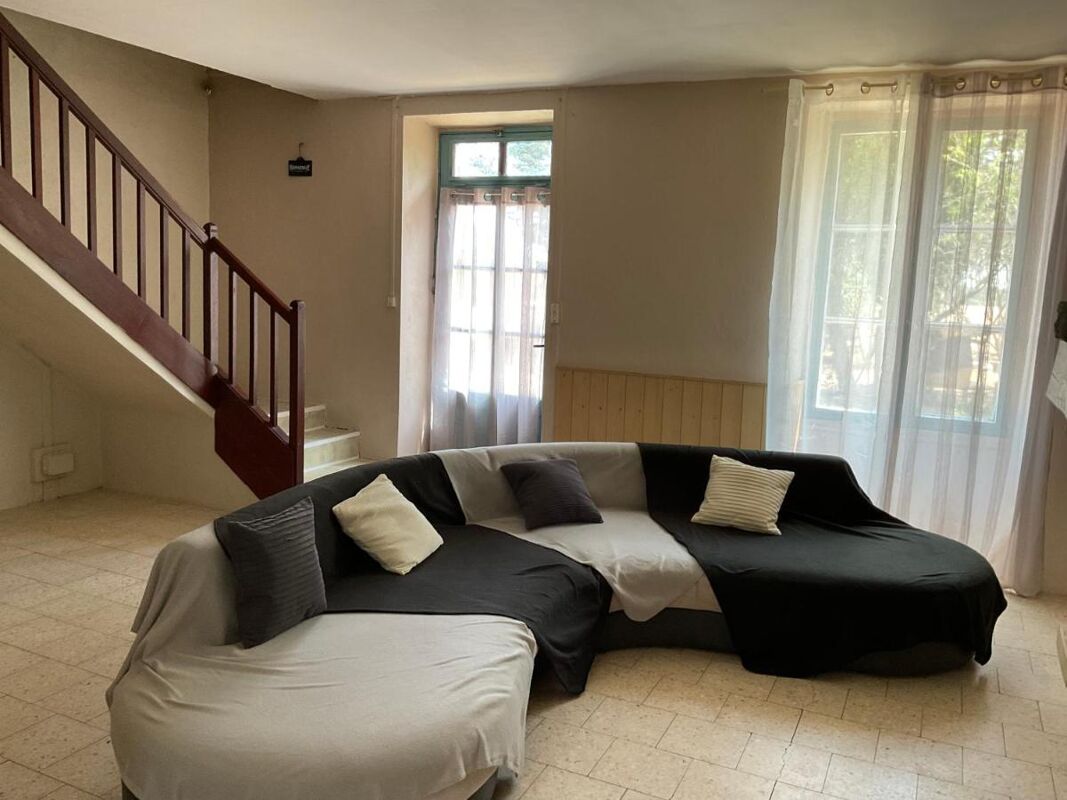 Living room House Saint-Jean-de-Sauves
