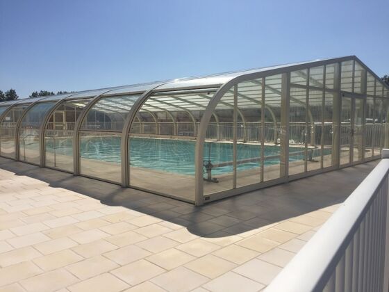 Chalet per 4 pers. con accesso piscina e giardino a Grandcamp-Maisy