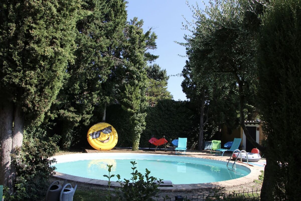 Swimming pool view Villa Saze