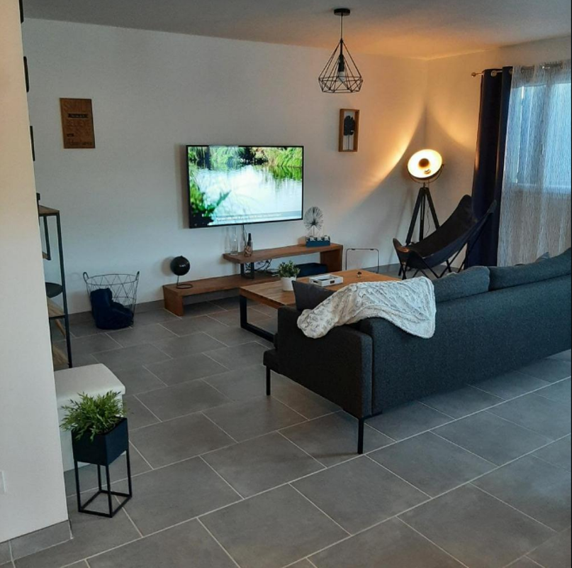 Living room House Saint-Pierre-de-Clairac