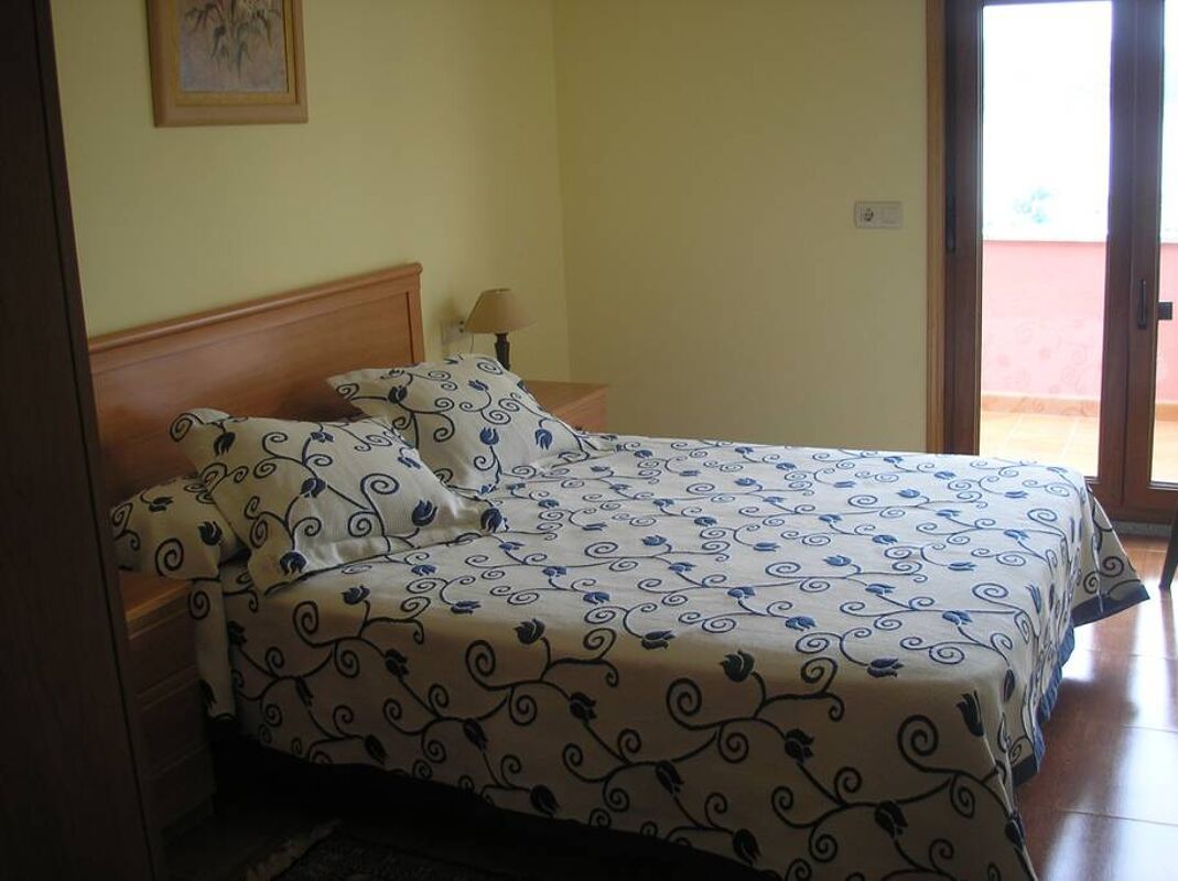 Schlafzimmer Ferienwohnung Camposancos