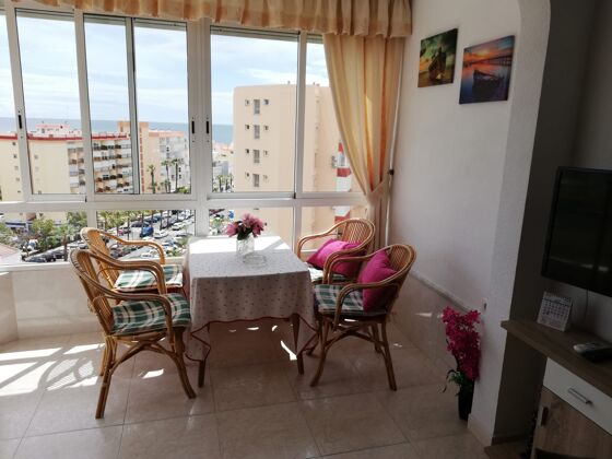 Beautiful studio for 4 ppl. with shared pool at Torrox