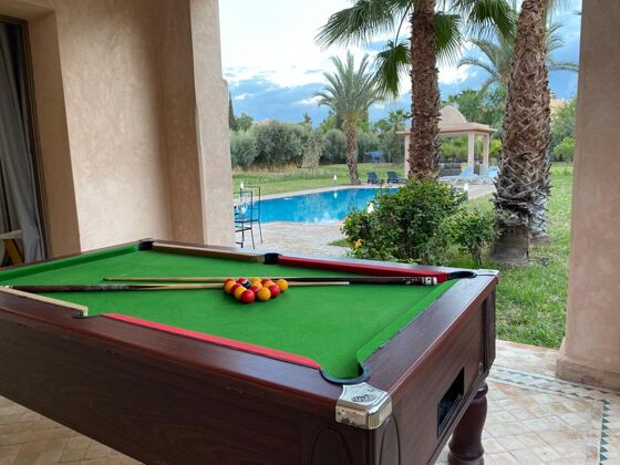 Grande villa per 10 pers. con piscina, giardino e terrazza a Marrakech