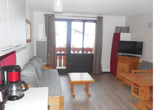 Hübsche Wohnung für 6 Pers. mit Balkon in La Plagne-Tarentaise