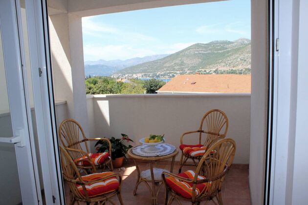 Appartamento a 600 m dalla spiaggia per 5 pers. a Dubrovnik