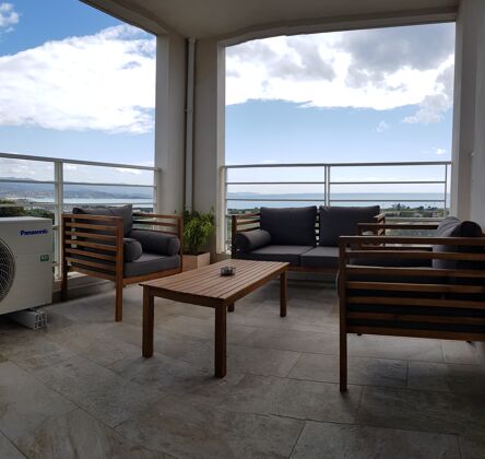 Appartement pour 4 pers. avec vue sur la mer et terrasse à Ajaccio