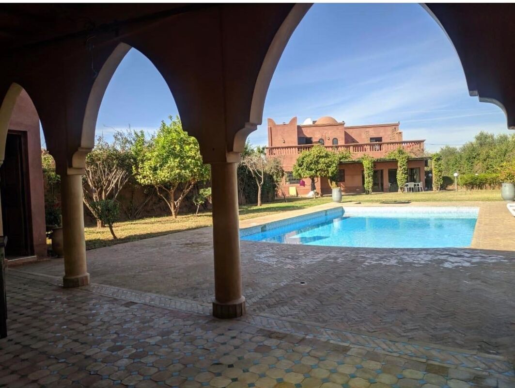 Swimming pool view Villa Marrakesh