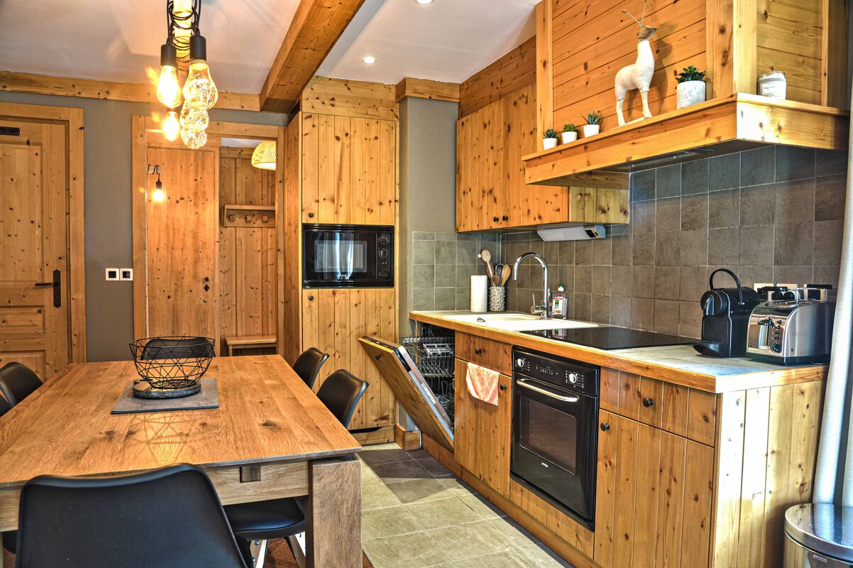 Kitchen Apartment Mont-de-Lans