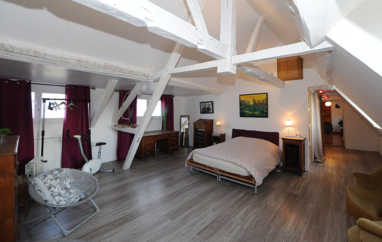 Schlafzimmer Ferienwohnung Vernou-sur-Brenne