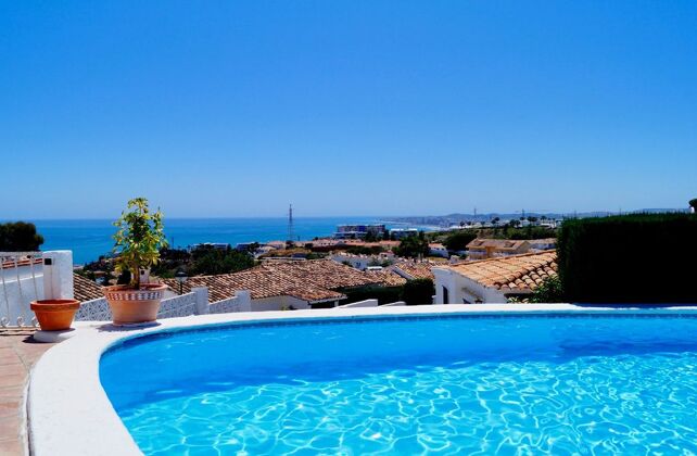 Villa a 2 km dalla spiaggia per 5 pers. con piscina a Benalmádena