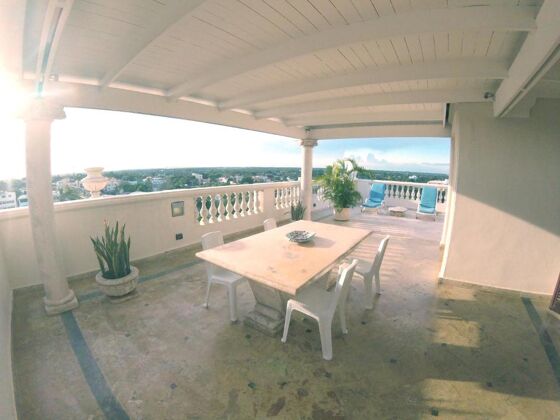 Wohnung für 2 Pers. mit jacuzzi, Meerblick und Terrasse in Boca Chica
