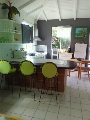 Nice bungalow for 4 ppl. with shared pool and terrace at Sainte-Rose