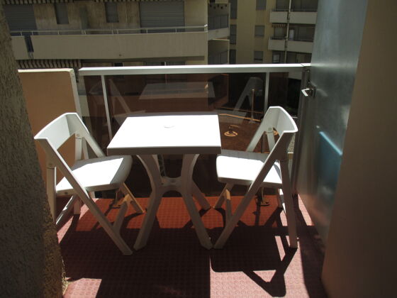 Joli studio pour 4 pers. avec balcon à Saint-Raphaël