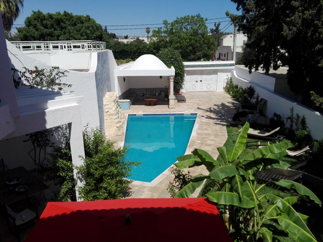 Swimming pool view Villa Hammamet Sud