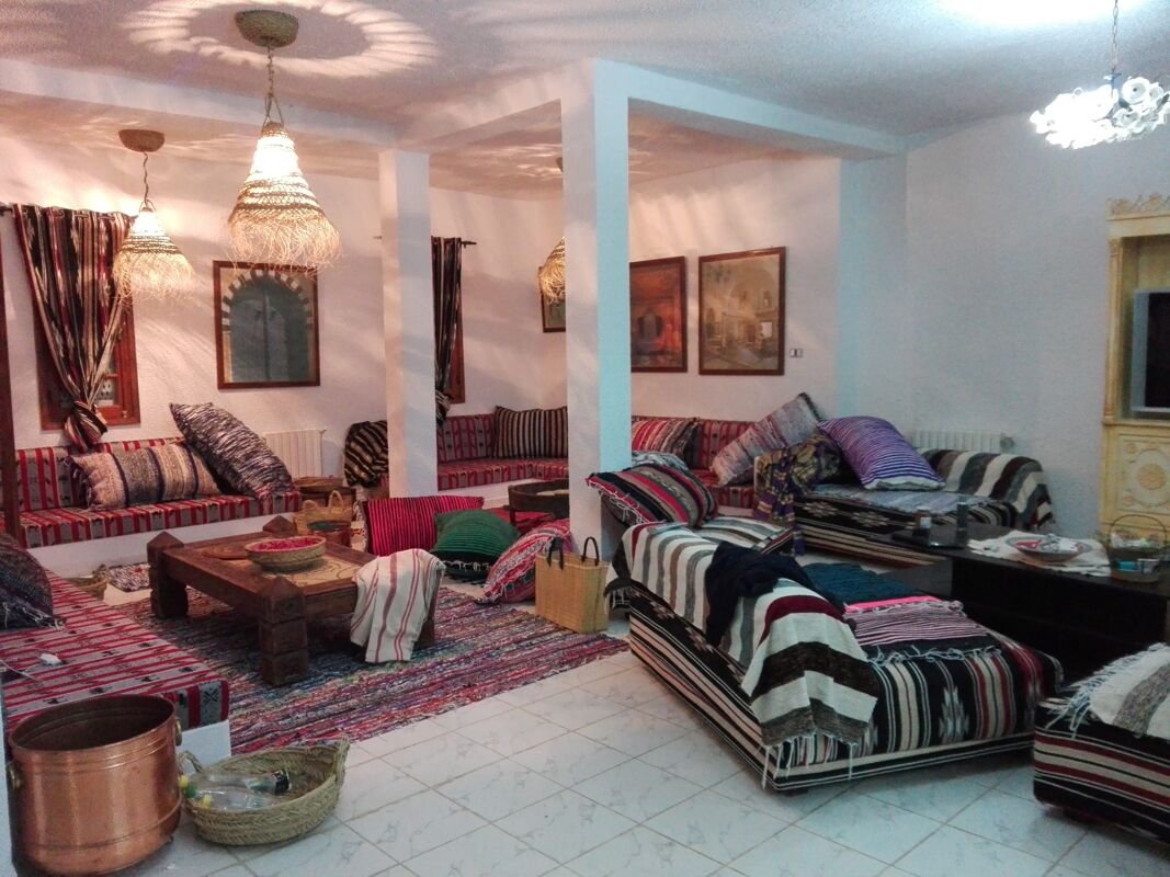 Living room Villa Hammamet Sud