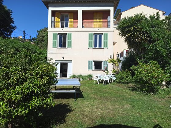 Maison pour 7 pers. avec jardin, terrasse et balcon à Nice