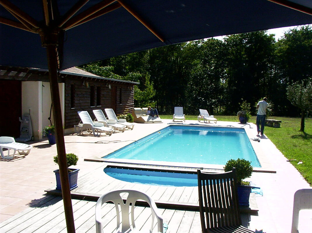 Vue sur piscine Villa Saint-Vincent-de-Paul