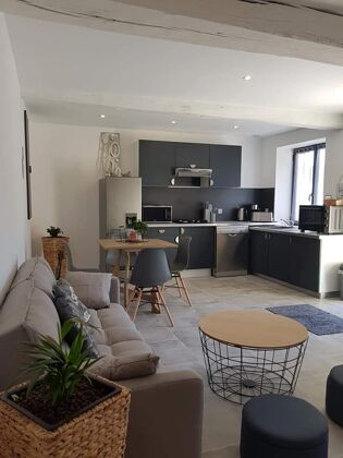 Appartement for 3 ppl. with garden at Sainte-Geneviève-lès-Gasny