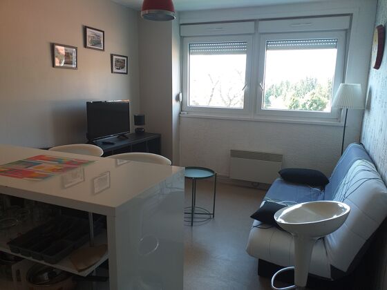 Beautiful studio 800 m away from the slopes for 3 ppl. at Gérardmer
