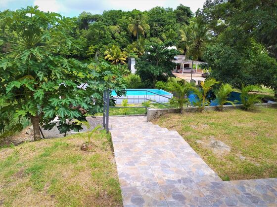 Bungalow 7 km away from the beach for 4 ppl. with shared pool