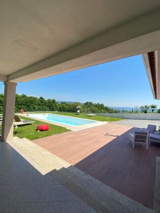 Villa für 9 Pers. mit Schwimmbad und Garten in São Miguel do Prado