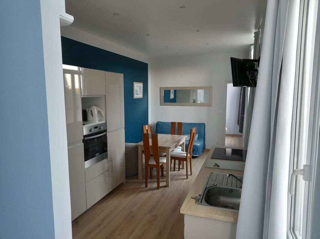 Kitchen Apartment Saint-Quay-Portrieux