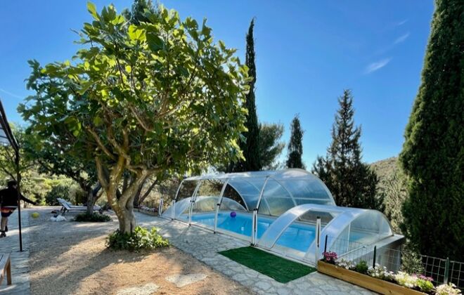 Villa per 6 pers. con piscina, giardino e terrazza a Castelnou