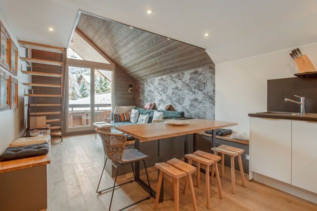 Außergewöhnliche Wohnung für 8 Pers. mit Balkon in L'Alpe d'huez