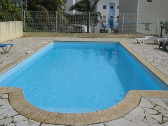 House for 3 ppl. with shared pool and sea view at Les Trois-Îlets