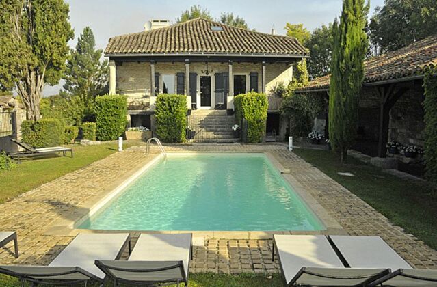 Villa per 8 pers. con piscina e giardino a Saint-Antonin-Noble-Val