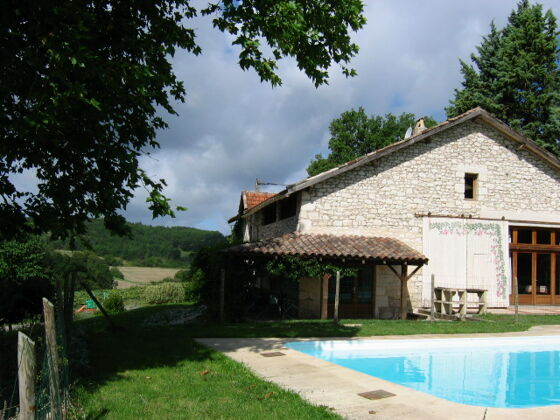 Villa per 17 pers. con piscina e giardino a Saint Paul Flaugnac
