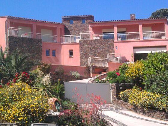 Appartement à 400 m de la plage pour 5 pers. avec jardin à Collioure