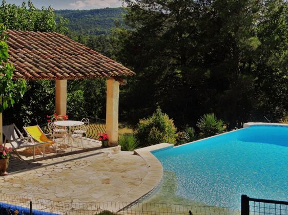 Nice villa for 5 ppl. with shared pool, terrace and balcony at Gignac