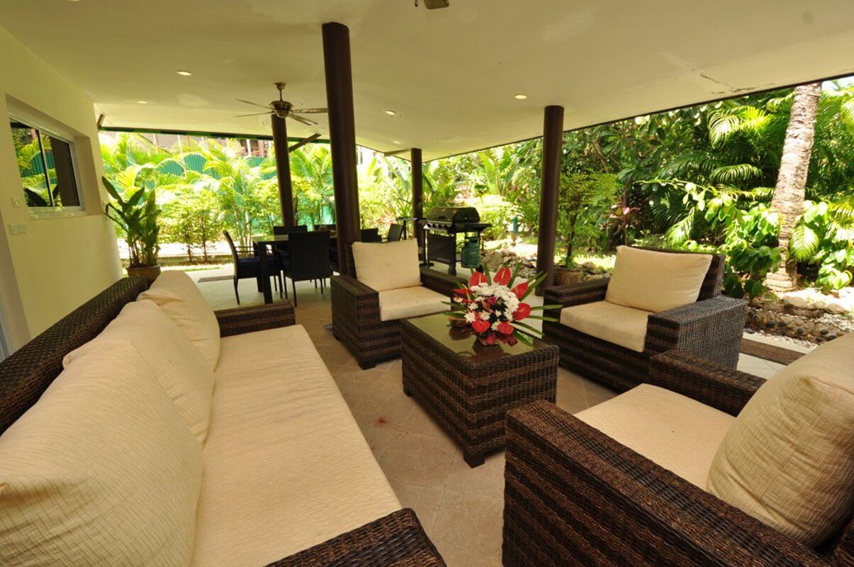 Sala de estar Villa Koh Samui