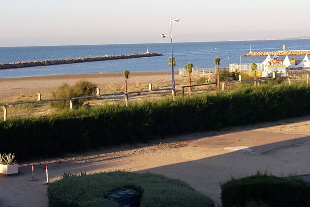 100 m away from the beach! Studio for 2 ppl. with sea view at Sète