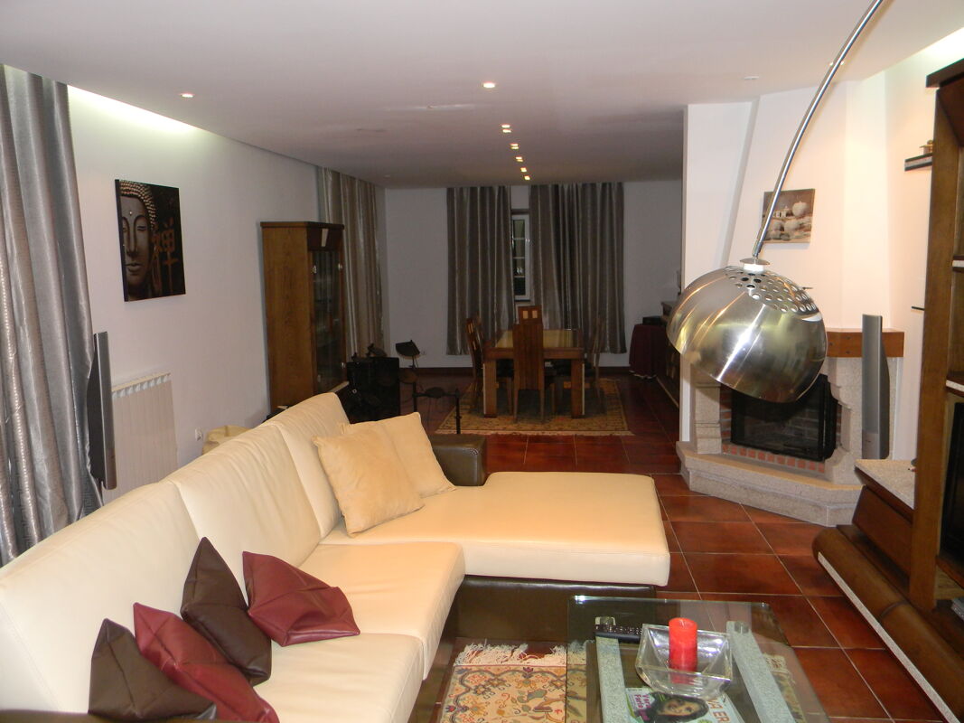 Sala de estar Villa Santa Leocádia de Geraz do Lima