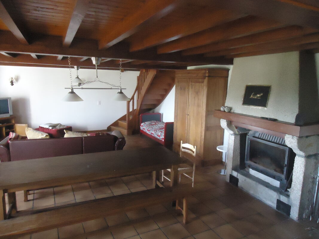 Sala de estar Casa Celles-sur-Durolle