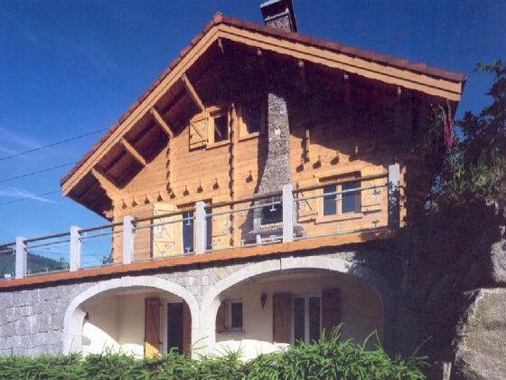 Chalet 9 km away from the slopes for 11 ppl. with terrace at La Bresse