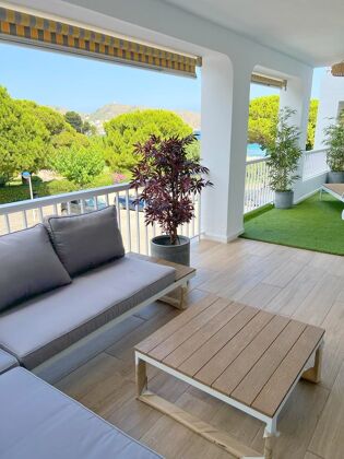 Appartement for 6 ppl. with sea view, garden and terrace at Teulada