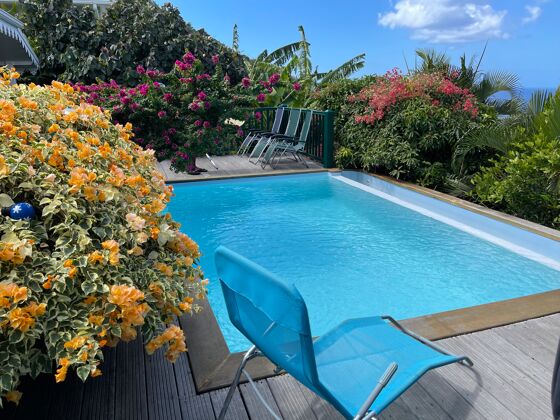 Villa für 4 Pers. mit Schwimmbad und Meerblick in Les Anses-d'Arlet